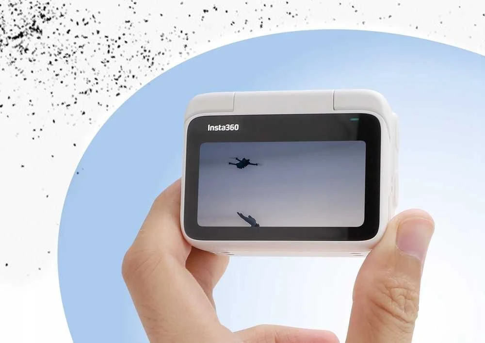 SunnyLife Szkło Osłona Na Obiektyw + Ekran 2w1 Do Insta360 Go 3 I Action Pod / Ist-bhm587-2