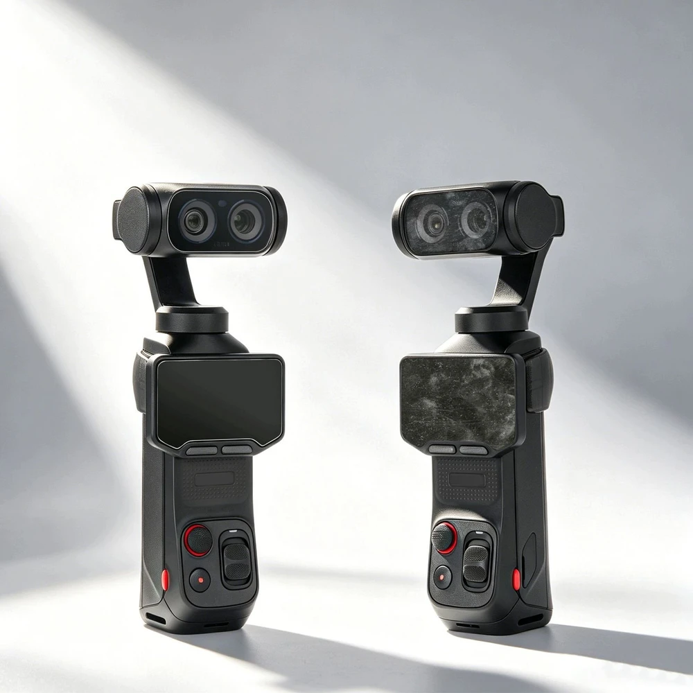 SunnyLife Stiklas Ar Grūdintas 9h Ekranui Objektyvui Insta360 Luna Ultra Rėmelis Quick / Lu-bhm252-1 / Bhm252 (SB12001)