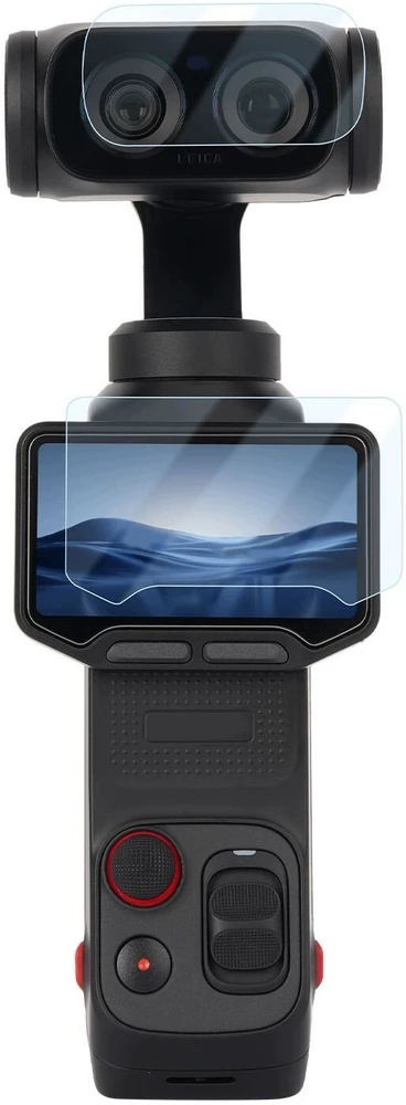 SunnyLife Stiklas Ar Grūdintas 9h Ekranui Objektyvui Insta360 Luna Ultra Rėmelis Quick / Lu-bhm252-1 / Bhm252 (SB12001)