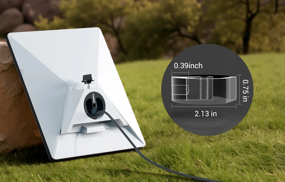Sunnylife Starware SB11194 Adapteris Laikiklis Mocowanie Klips Imadło Do Starlink Mini Gwint 1/4" + 3/8"