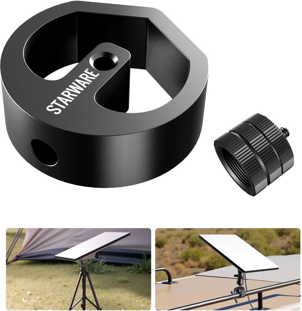Sunnylife Starware SB11194 Adapteris Laikiklis Mocowanie Klips Imadło Do Starlink Mini Gwint 1/4" + 3/8"