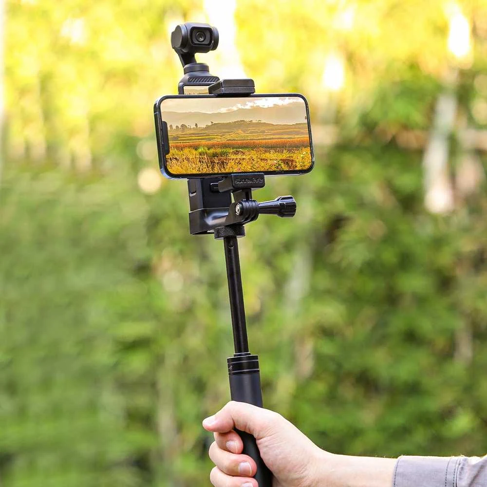 SunnyLife tvirtinimo adapterio laikiklis, skirtas DJI Osmo Pocket 3, skirtas telefono telefonui išmaniajam telefonui / Zj747