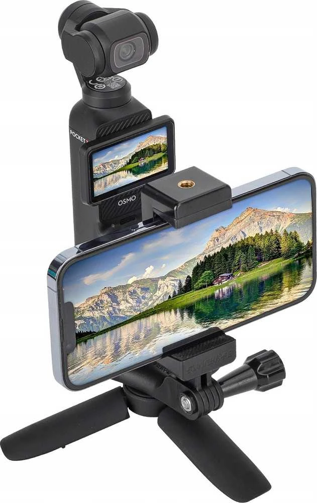 SunnyLife tvirtinimo adapterio laikiklis, skirtas DJI Osmo Pocket 3, skirtas telefono telefonui išmaniajam telefonui / Zj747