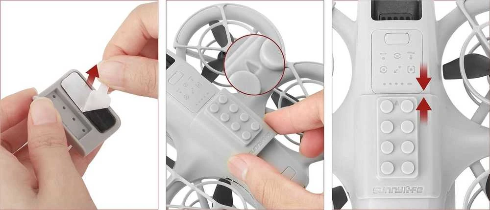 Objektyvas Adapteris - „Sunnylife AD878 LEGO“ tipo adapteris DJI Neo 17x41x35mm 3g