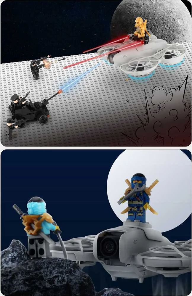 Objektyvas Adapteris - „Sunnylife AD878 LEGO“ tipo adapteris DJI Neo 17x41x35mm 3g