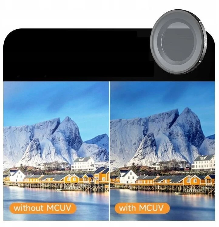 „SunnyLife UV MC“ ultravioletinių spindulių apsaugos filtras, skirtas „Dji Osmo Nano“ / „On-fi071-m“ kamerai