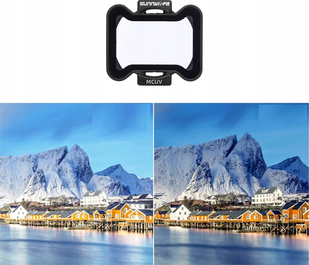 „SunnyLife UV MC“ ultravioletinių spindulių apsaugos filtras + dėklas DJI Avata 2 / Avata2 / AT2-FI831-M dronui