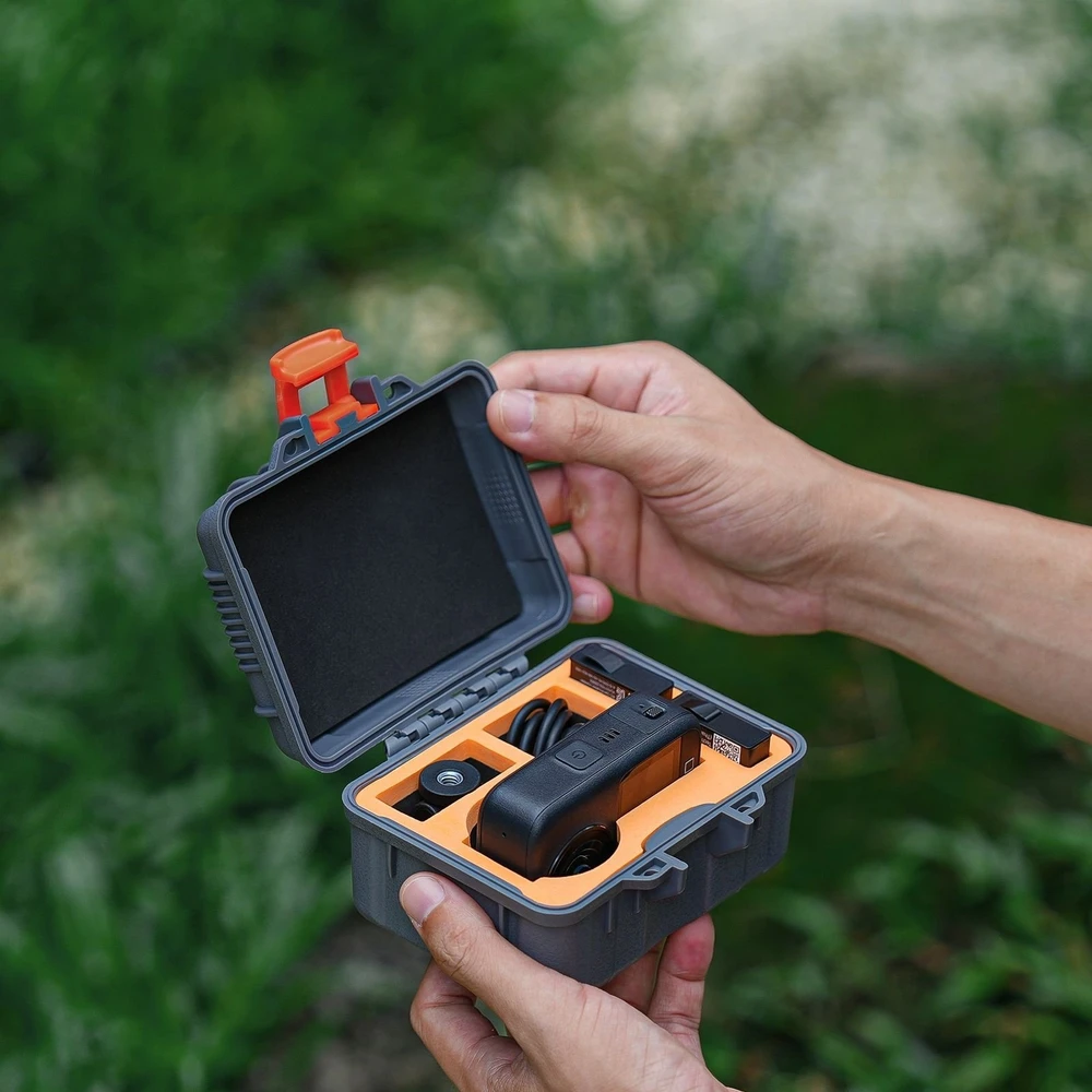 SunnyLife Vandeniui atsparus dėklas lagaminėlis apsauginis mini hard case, skirtas DJI Osmo 360 / Aqx-21-gy