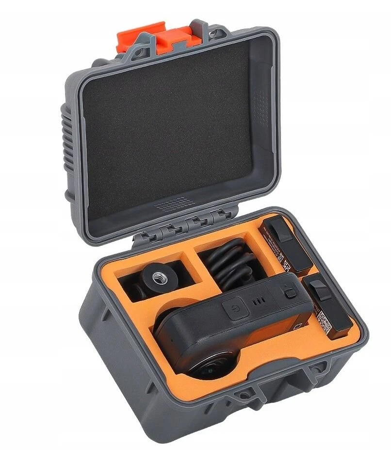 SunnyLife Vandeniui atsparus dėklas lagaminėlis apsauginis mini hard case, skirtas DJI Osmo 360 / Aqx-21-gy