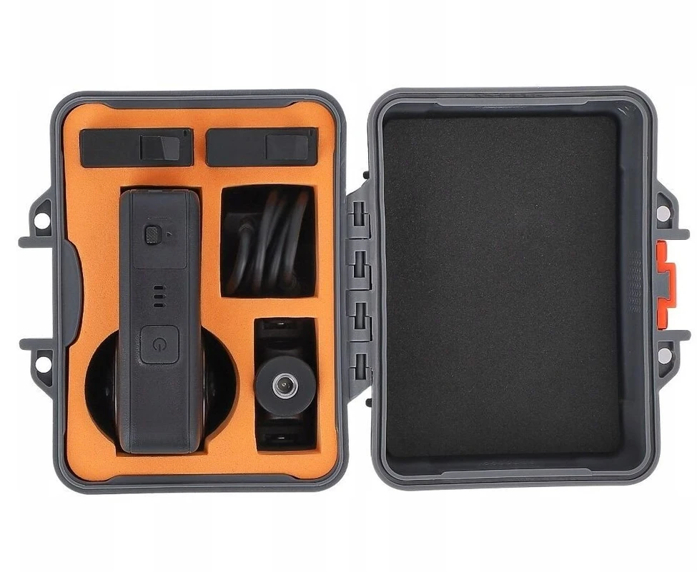 SunnyLife Vandeniui atsparus dėklas lagaminėlis apsauginis mini hard case, skirtas DJI Osmo 360 / Aqx-21-gy