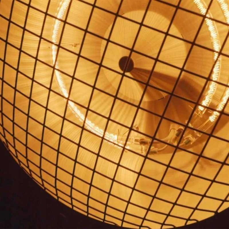 SUNRED® Indus Bright pastatomas infraraudonųjų spindulių terasos šildytuvas RSS19, 2100 W, Juodas