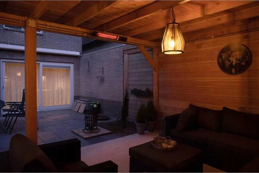Sunred sieninis šildytuvas RD-DARK-25, 2500 W, Juodas