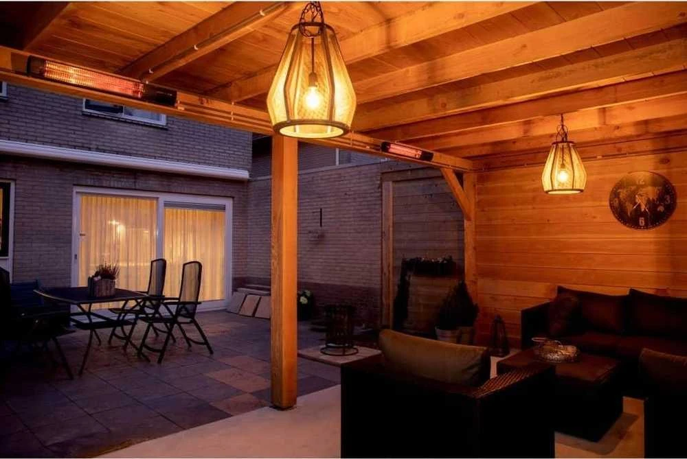 Sunred sieninis šildytuvas RD-DARK-25, 2500 W, Juodas