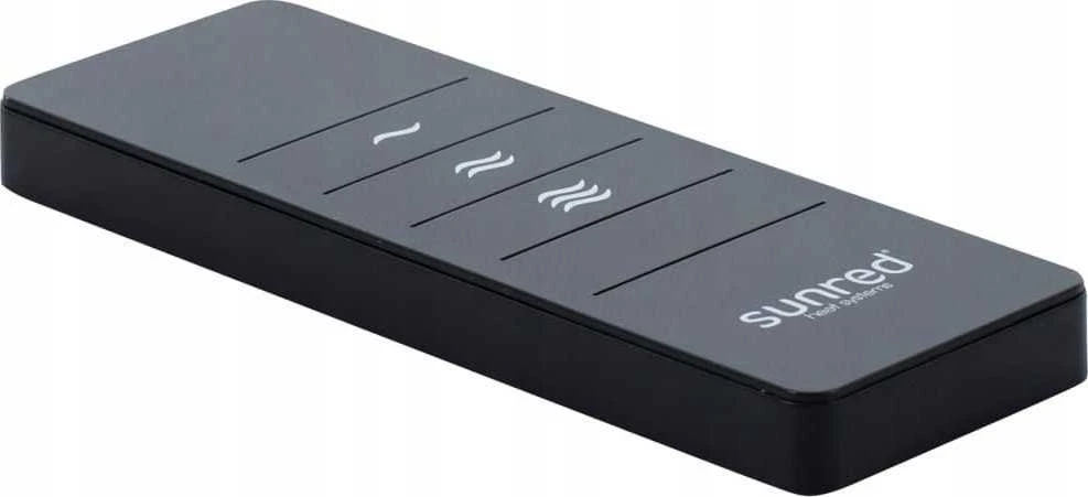 Sunred sieninis šildytuvas RD-DARK-25, 2500 W, Juodas