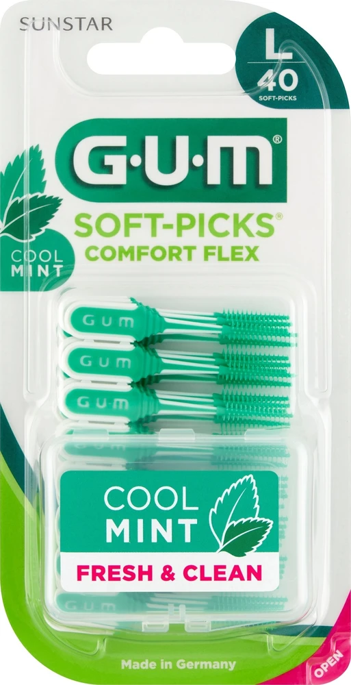 Sunstar GUM D.GUM SOFT PICK COMFORT FLEX CLEANER