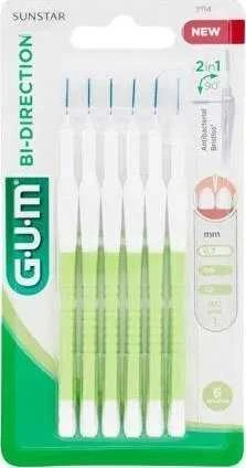 Gum Bi-Direction tarpdančių valymo priemonė 0,7mm žalia