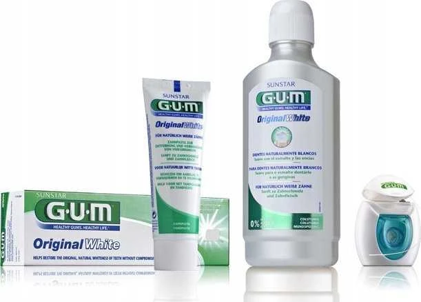 Original Baltas Soft Teeth Gum Cap dantų šepetėlis
