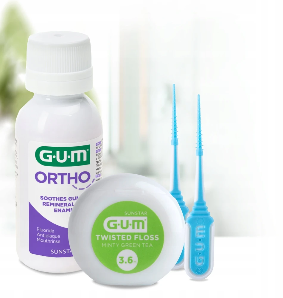 „Sunstar GUM GUM“ ORTODONTINIS RINKINYS – ortodontinis