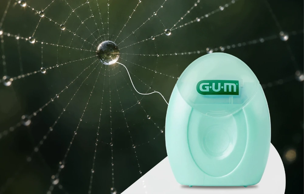 Sunstar GUM GUM siūlas SLIM FLOSS 30 m 3600