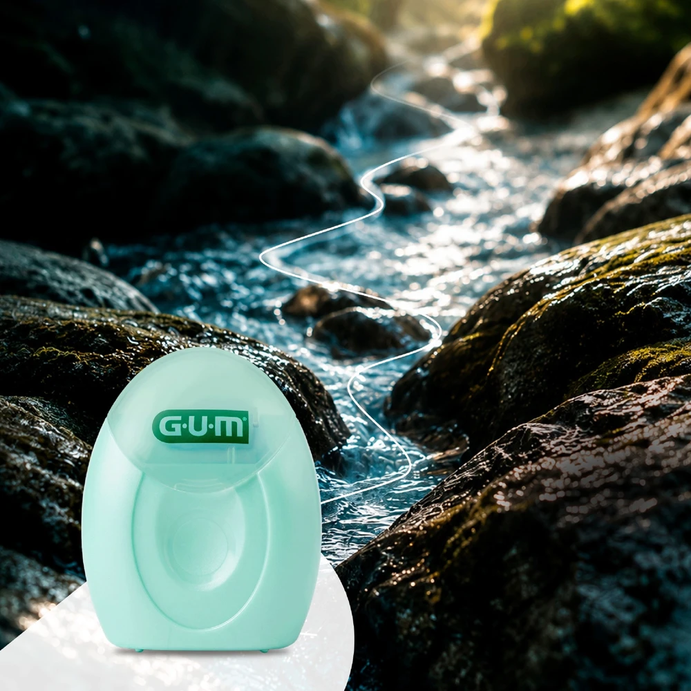 Sunstar GUM GUM siūlas SLIM FLOSS 30 m 3600