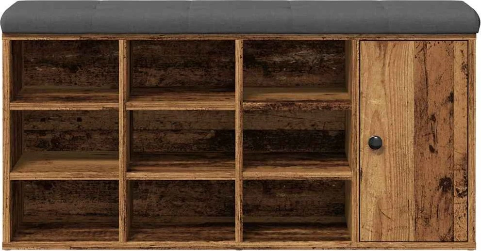 batų suoliukas Old Wood 102x32x50 cm Inžinierinė mediena