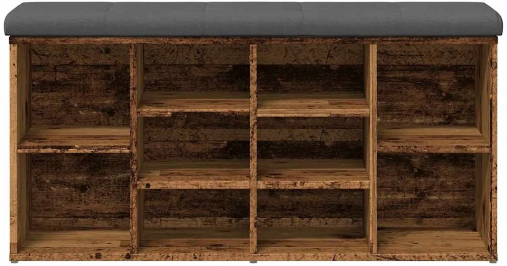 batų suoliukas Old Wood 102x32x50 cm Inžinierinė mediena