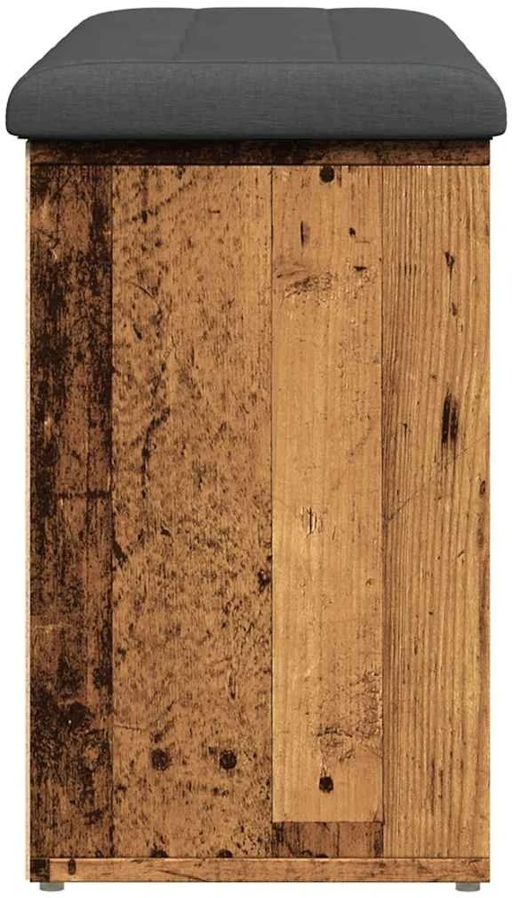 batų suoliukas Old Wood 102x32x50 cm Inžinierinė mediena
