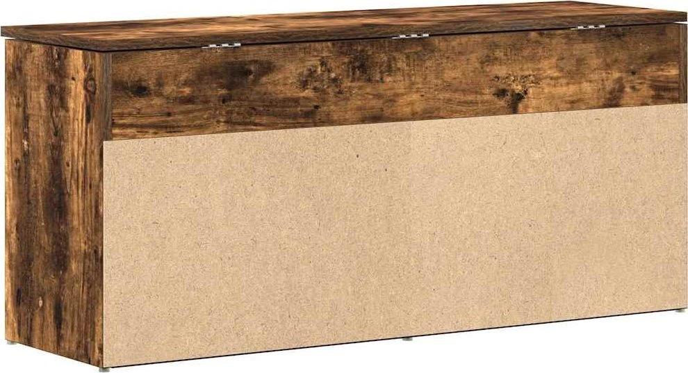 batų suoliukas rūkytas ąžuolas 102x30,5x45cm inžinerinė mediena