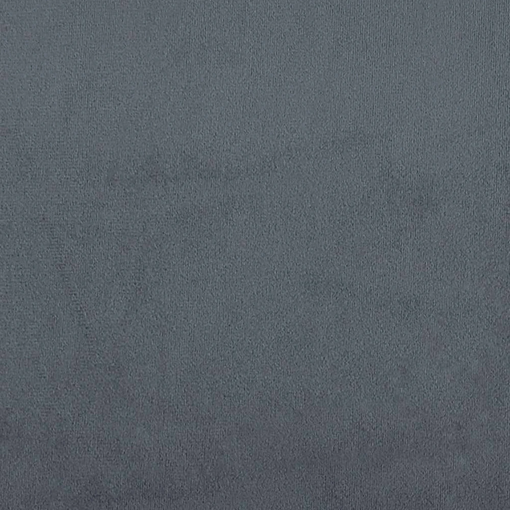 Suoliukas, tamsiai pilkos spalvos, 110x74x84cm, aksomas