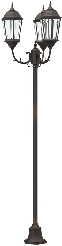 Sodo šviesa 57 x 49 x 241 cm Aliuminis ir stiklas