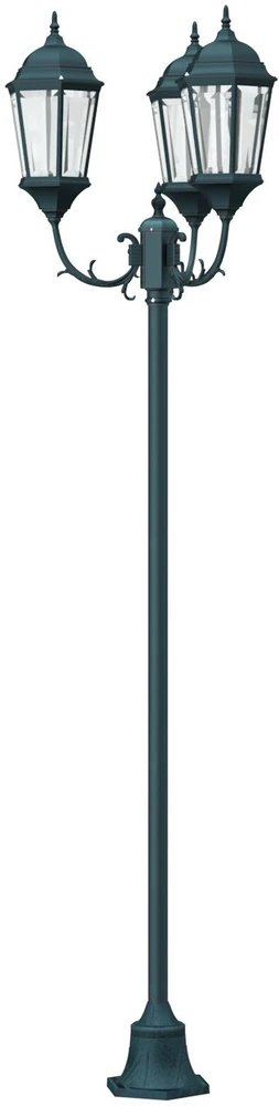 Sodo šviesa 57 x 49 x 241 cm Aliuminis ir stiklas