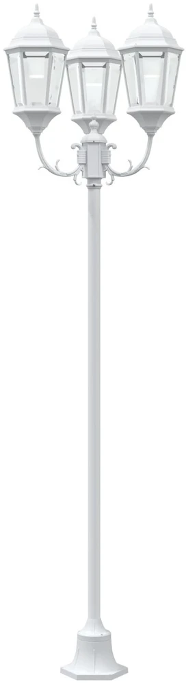 Sodo šviesa 57 x 49 x 241 cm Aliuminis ir stiklas