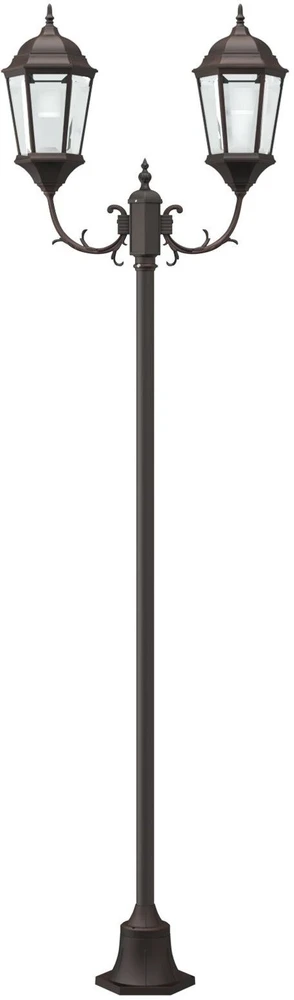 Sodo šviesa 68 x 20 x 235 cm Aliuminis ir stiklas