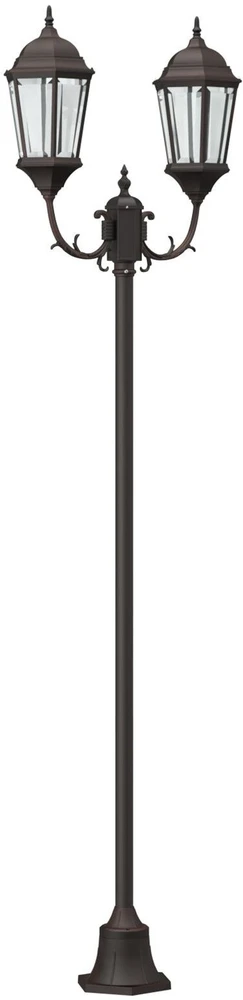 Sodo šviesa 68 x 20 x 235 cm Aliuminis ir stiklas