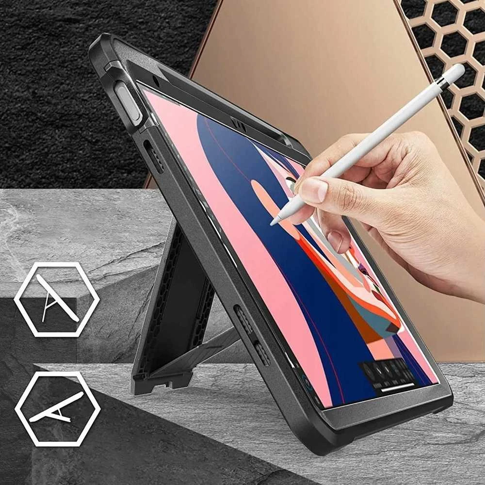 Supcase Unicorn Beetle Pro Apple iPad 10.9'' 2022 dėklas – juodos spalvos