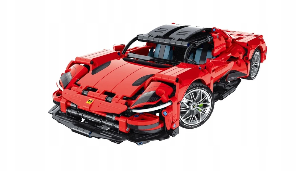 Immaster Super automobilio raudoni techniniai blokai