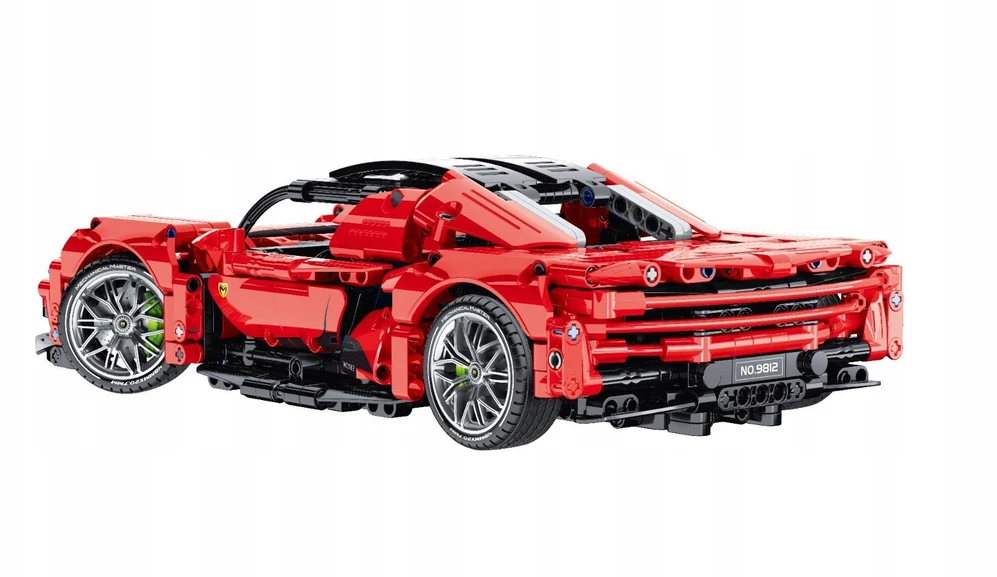 Immaster Super automobilio raudoni techniniai blokai
