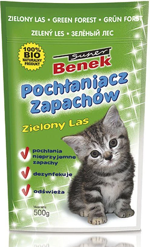 CERTECH Odour Absorber Super Benek Žalias Forest 450 g