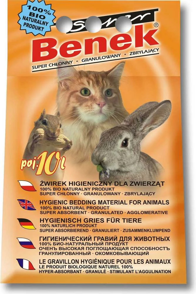 Certech Super Benek Universal Natural - kačių kraiko suspaudimas 10 l
