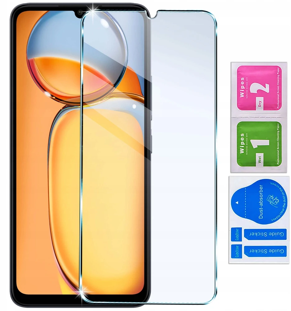 TFO 2,5D grūdintas stiklas, skirtas Xiaomi Redmi 13C 4G / 5G