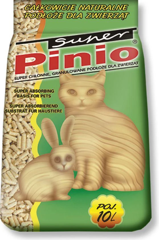 Certech kačių kraikas Super Pinio Natural 10 l - medinis kačių kraikas