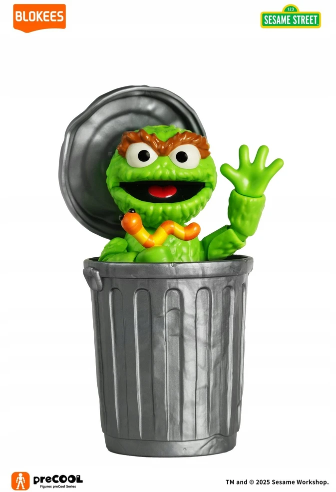 BLOKEES SESAME STREET FIGURES prieš ŠALDYMĄ S1 - OSKARAS