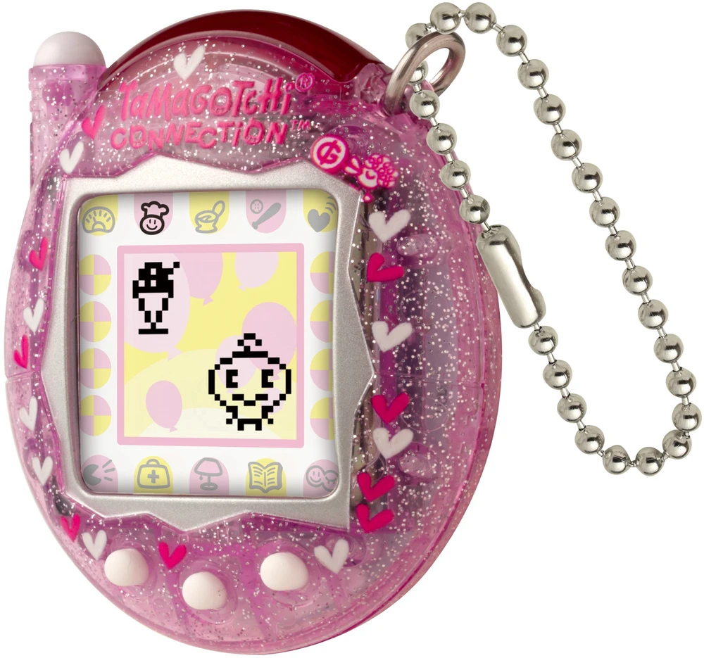 Bandai TAMAGOTCHI CONNECTION - Rožinis GLITTER