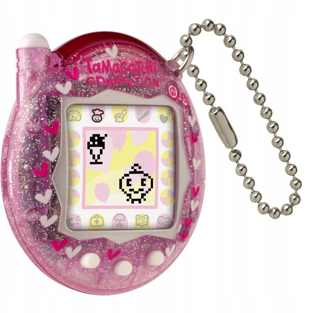 Bandai TAMAGOTCHI CONNECTION - Rožinis GLITTER