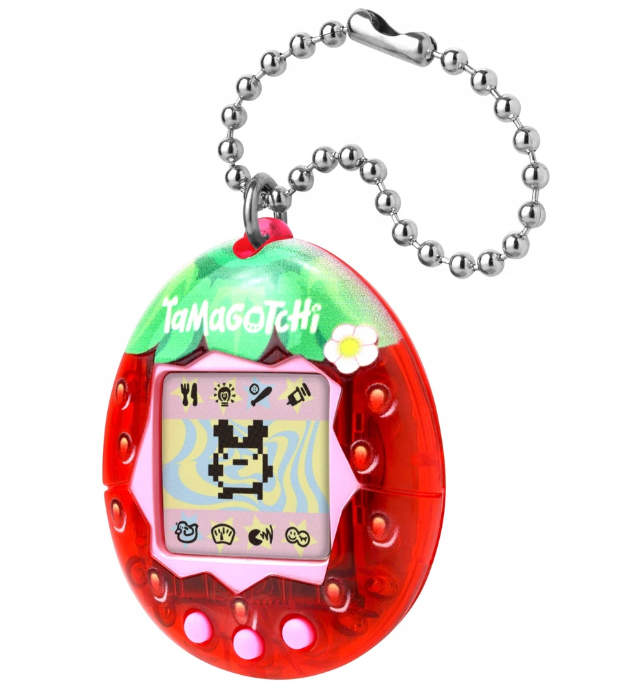 TAMAGOTCHI Interaktyvus skaitmeninis augintinis "Fresh Strawberry"