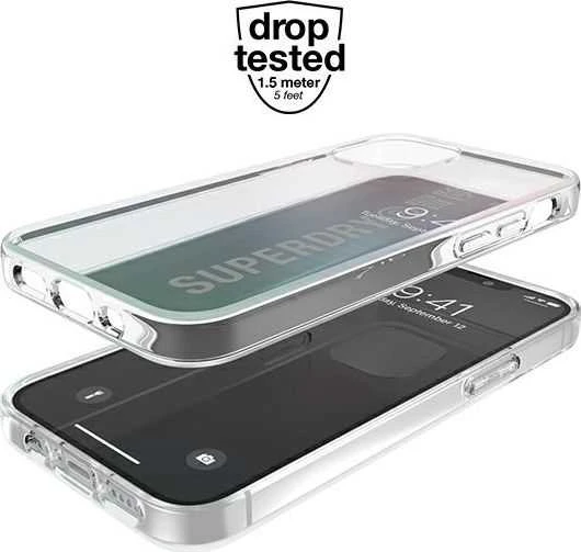 Dėklas SuperDry Snap iPhone 12 mini Clear Case Gradient 42598