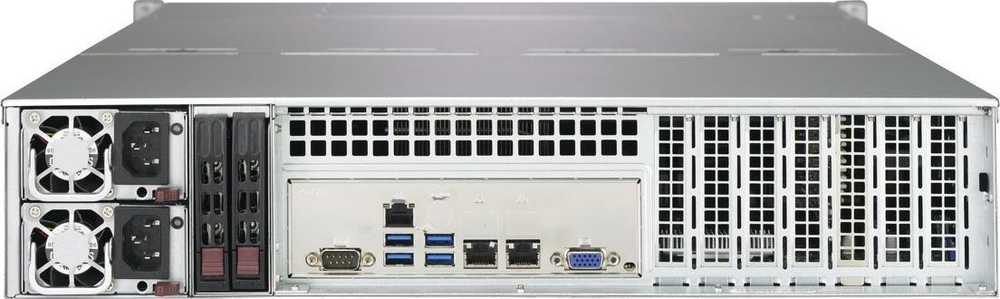Serveris 2HE SUPERMICRO CSE-826BE1C4-R1K23LPB