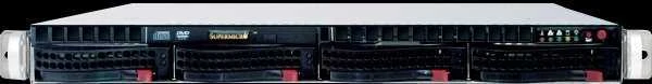 SuperMicro Server Chassis SuperChassis CSE-815TQ-563CB Juodas Chassis