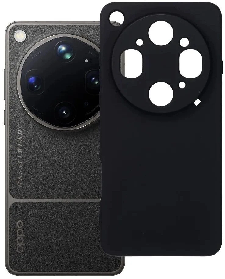 Dėklas Oem Case for Oppo Find X9 ULTRA Silicone juodas