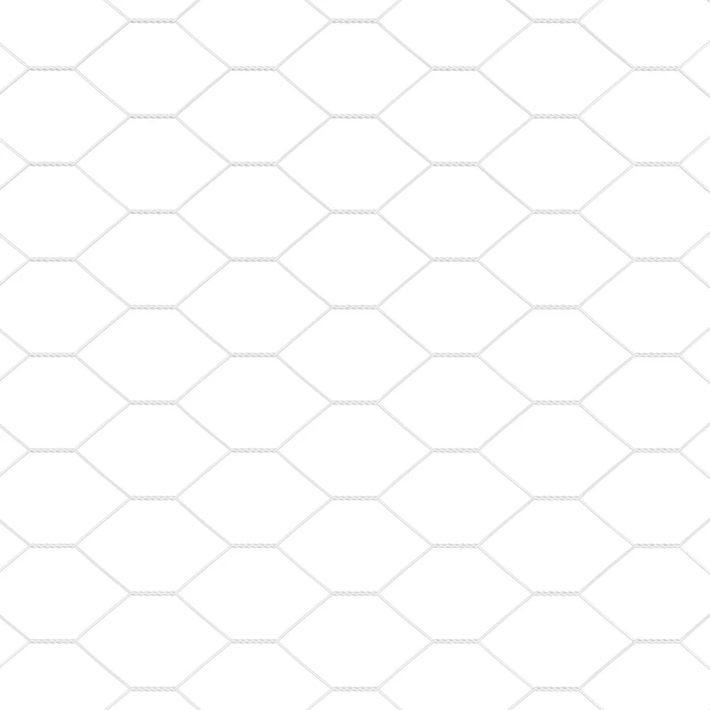 Hexagonal Fence with Post 25 x 0,4 m Galvanizuotas plienas
